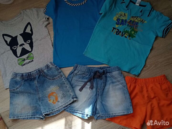 Пакет летних вещей для мальчика р 104