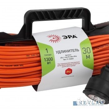 Эра Б0046822 Удлинитель силовой UFx-1-2x0.75-30m н