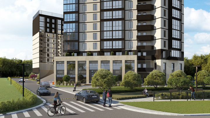 1-к. квартира, 36,8 м², 3/12 эт.