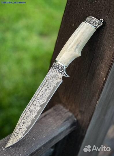 Нож Дамаск рог лося (Арт.37143)