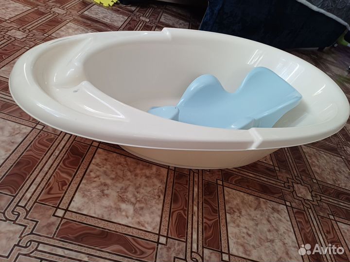 Ванночка для купания + горка