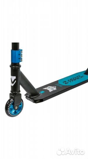 Самокат трюковой Novatrack Wolf синий новый