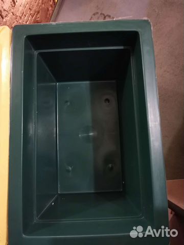 Ящик пластиковый с крышкой, (термоконтейнер)