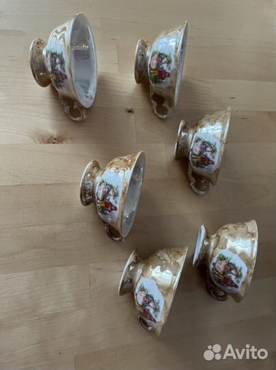 Чайный сервиз времен СССР производство Польша