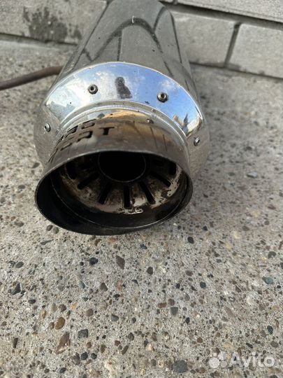 Глушитель прямоточный банка prosport