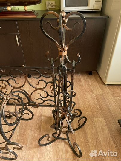 Кованый каминный набор