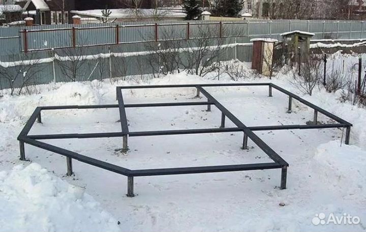 Установка винтовых свай