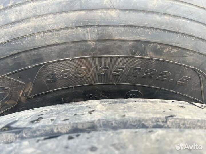 Грузовая шина б/у 385/65 R22,5 Goodyear