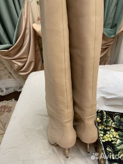 Сапоги женские натуральная кожа