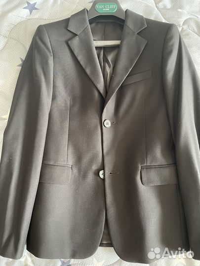 Школьный костюм для мальчика 152 черный