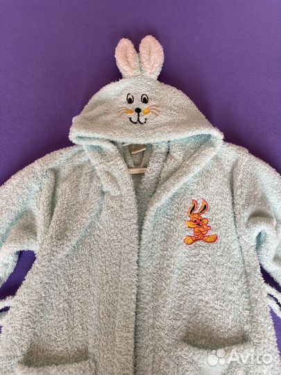 Детский махровый халат на 7-8 лет