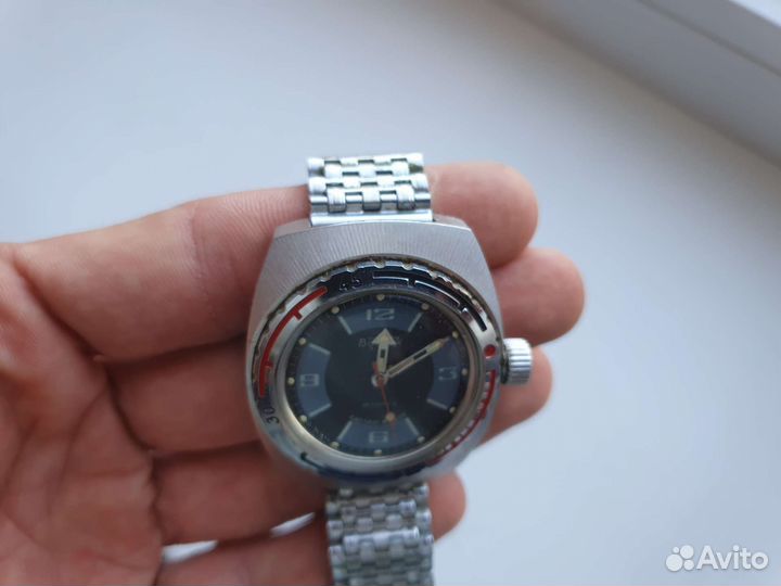 Часы восток амфибия СССР