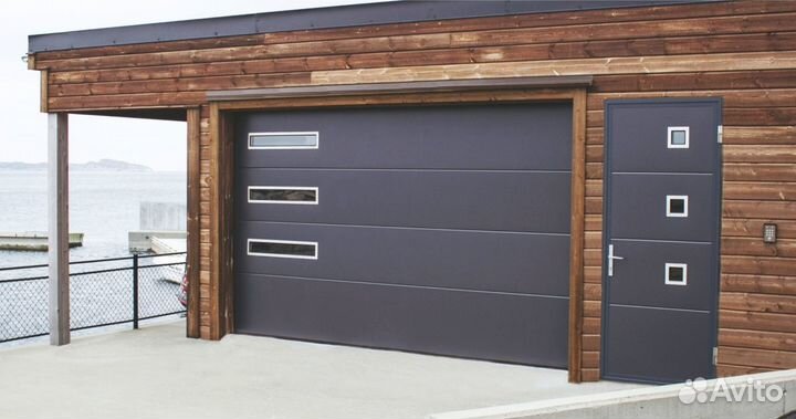 Секционные ворота для гаража