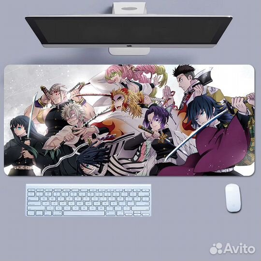 Коврик для мыши большой Клинок рассекающий демонов