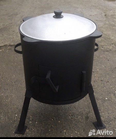 Чугунный Узбекский Казан