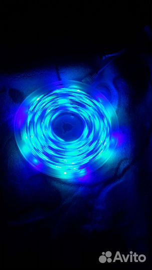 Светодиодная лента с пультом 5м