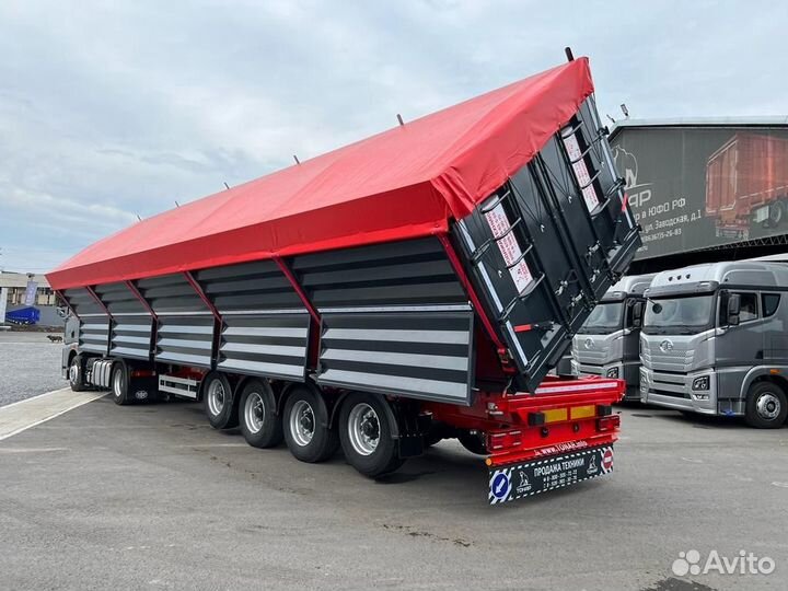 Полуприцеп зерновоз Тонар 9989 СПЛ65, 2023