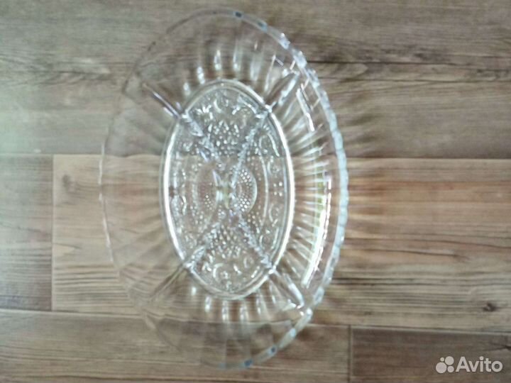 Подсвечники СССР стекло