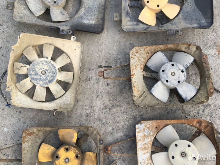 Вентилятор охлаждения радиатора Ваз 2107 2109 2110