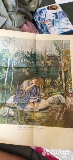 Раритетные антикварные схемы для вышивки крестом