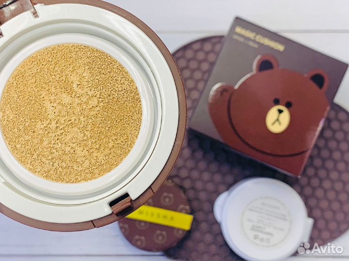 Кушон Медведь missha Magic Cushion SPF50+/PA+++