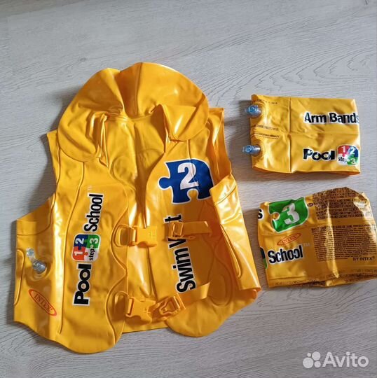 Жилет для плавания детский + нарукавники