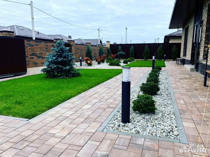 Рулонный газон из собственного питомника