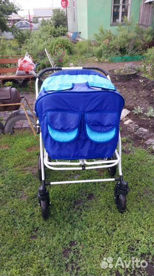Коляска для двойни 3 в 1