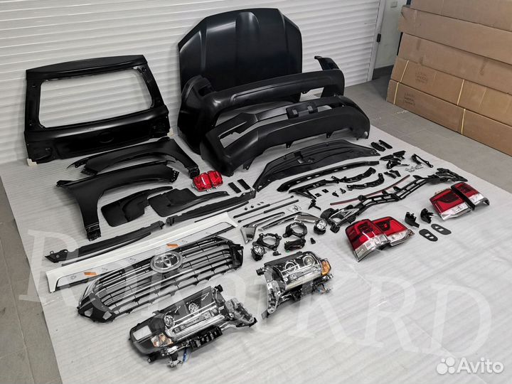 Рестайлинг Toyota Land Cruiser 200 2018+