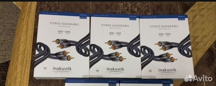 Inakustik Premium Audio Cable 2RCA-2RCA(1,5м)