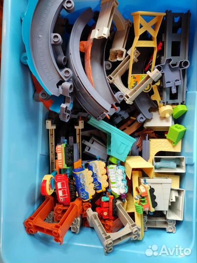 Конструктор паровозики полный комплект