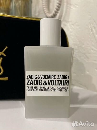 Распив парфюмерии zadig и akro