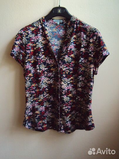 Блузка цветастая Reflections M/L