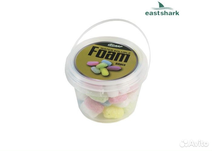 Пва пенка цветная (уп./60шт.)