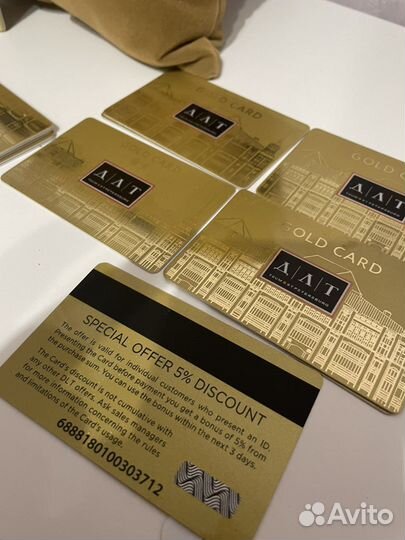 Gold card длт tsum Saint Petersburg