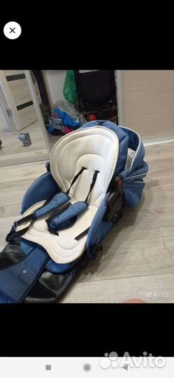 Детская коляска трансформер 3 в 1 бу