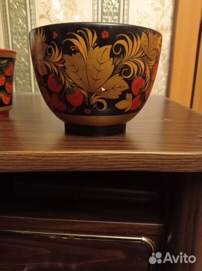 Посуда хохлома