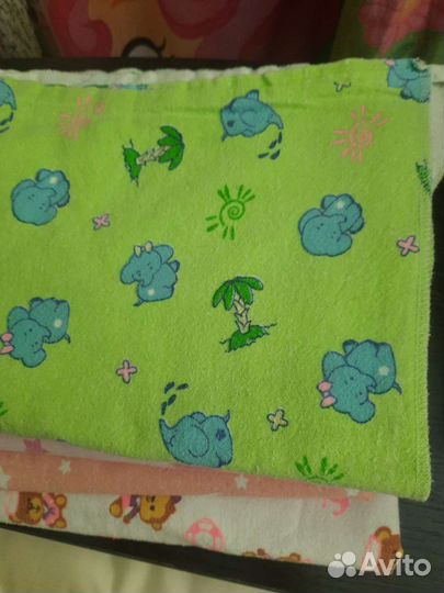 Пеленки детские фланель