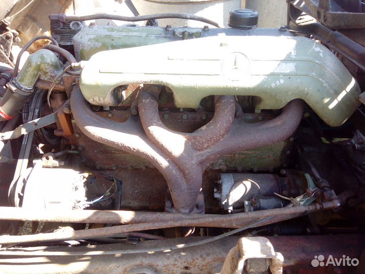 Mercedes-Benz 1117L с КМУ, 1987