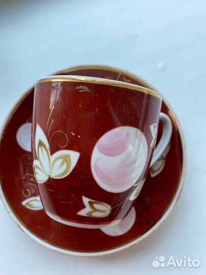 Вербилки. Чайная пара. СССР. Дфз. Большая