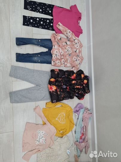 Пакет одежды для девочки 80 86