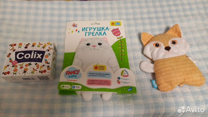 Грелки от коликов, газоотводные трубки для малышей