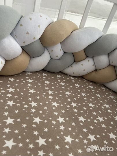 Бортик в детскую кроватку