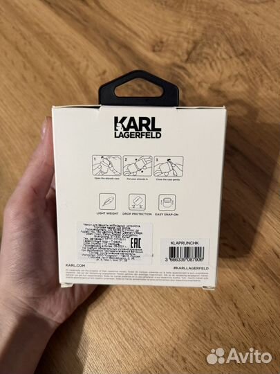 Чехол для airpods pro karl lagerfeld