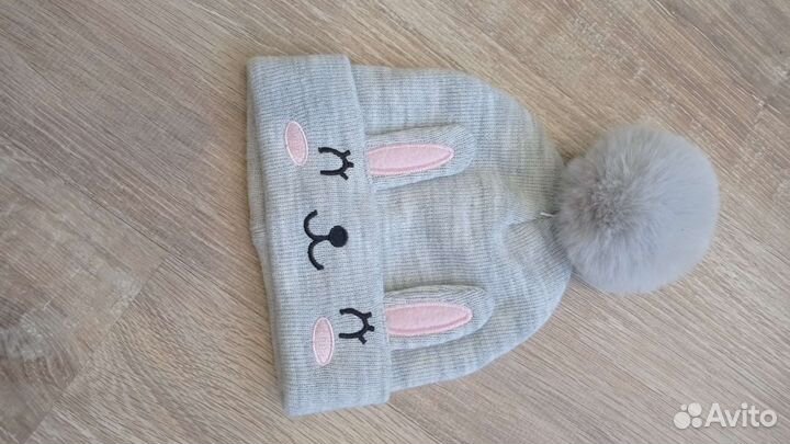 Шапки пинетки варежки для девочки