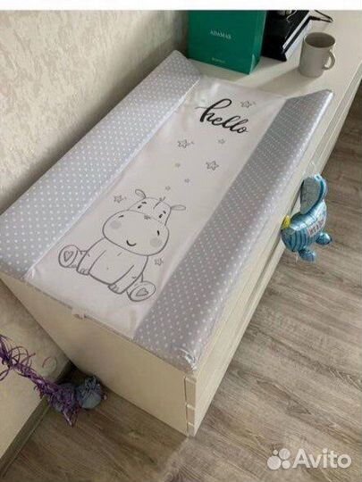 Доска для пеленания на кроватку/комод