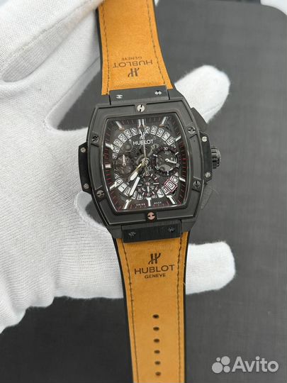 Часы Hublot black мужские