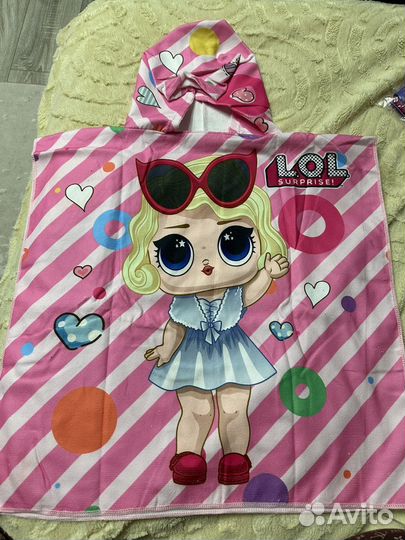 Полотенце банное детское