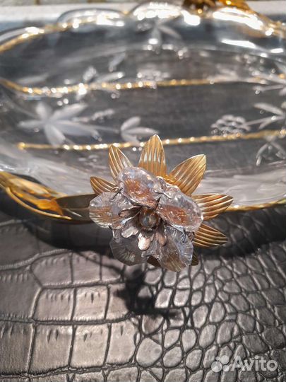 Блюдо Swarovski(Cristal Union)