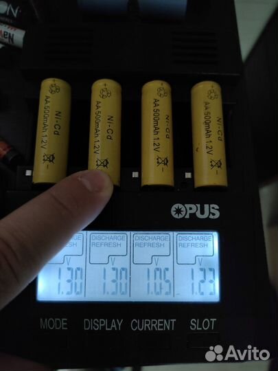 Аккумуляторные батарейки AA